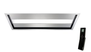 Pachet hota de plafon FALMEC NUVOLA L=90 cm si motor sub acoperis 1300 mc/h